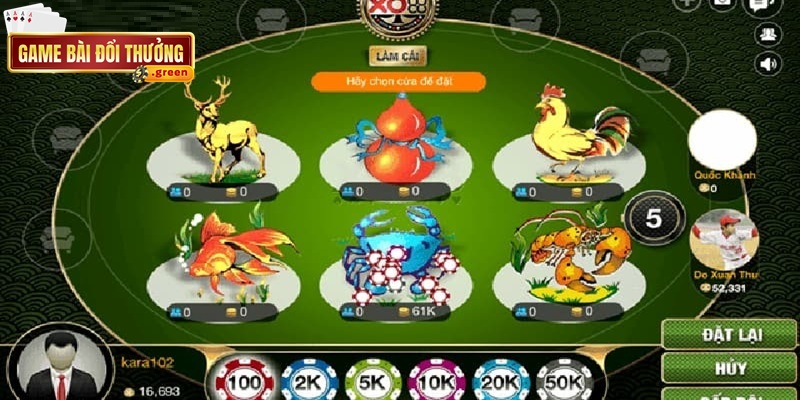 Soi bầu cua theo tần suất xuất hiện