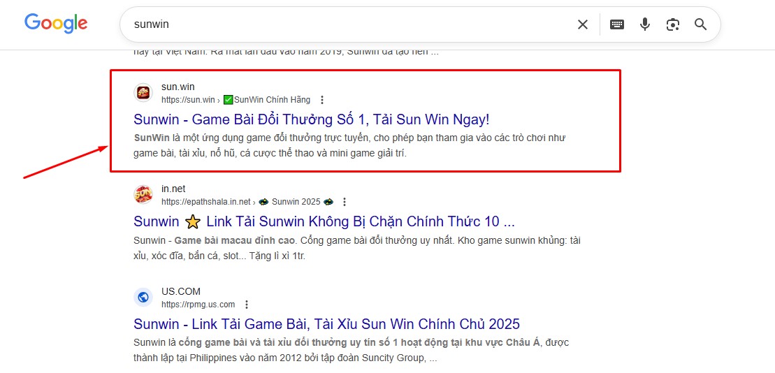 Vạch Trần Sunwin Giả Mạo: Hướng Dẫn Tìm Link Sun.win Chính Hãng An Toàn 2 sunwin chính thống